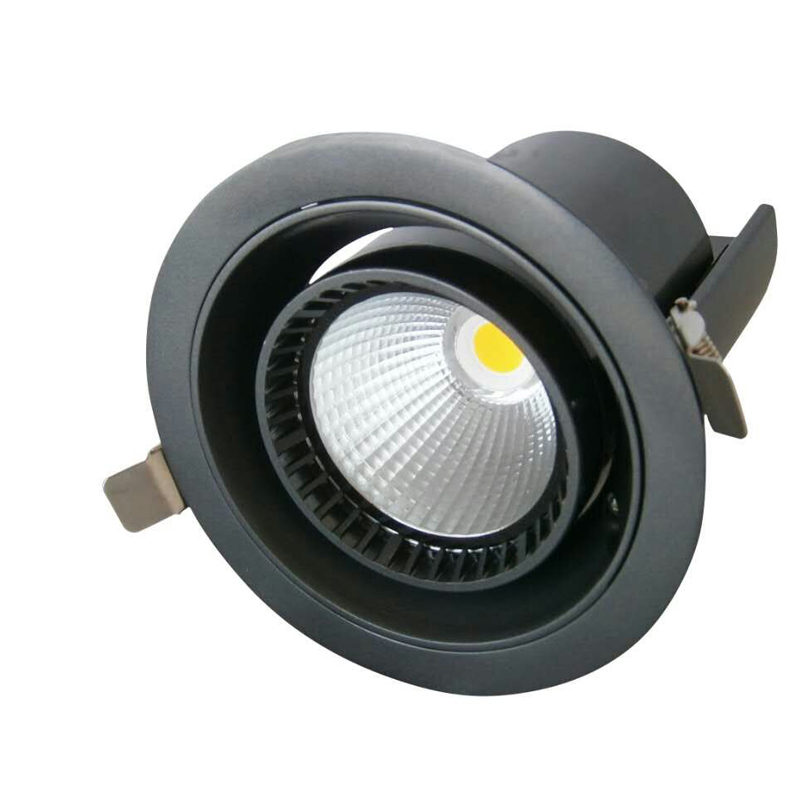 gedreht downlight 30w scheinwerfer auf und ab